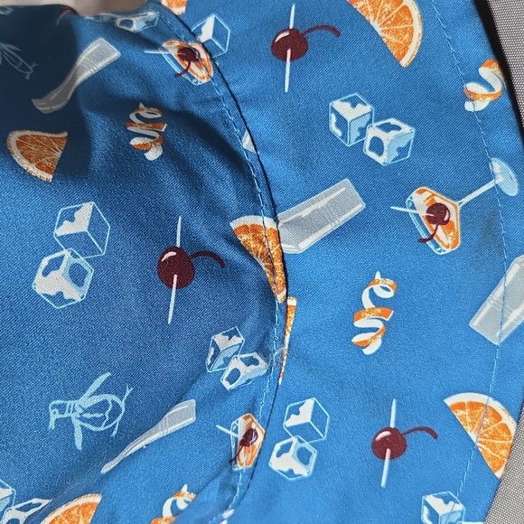 Blue Patterned Bucket Hat - Picture 2 of 4